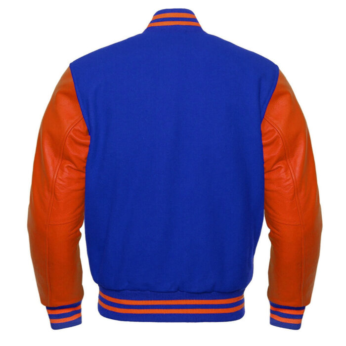 Personalized Letterman Jacket for Men | Premium Varsity Jacket | Classic Baseball Look - Image 2