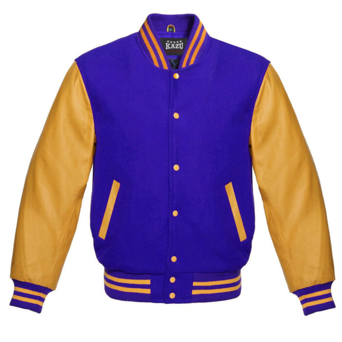 Men's & Women's Letterman Jacket | Customizable Varsity Jacket | Classic Baseball Style Jacket - Image 1